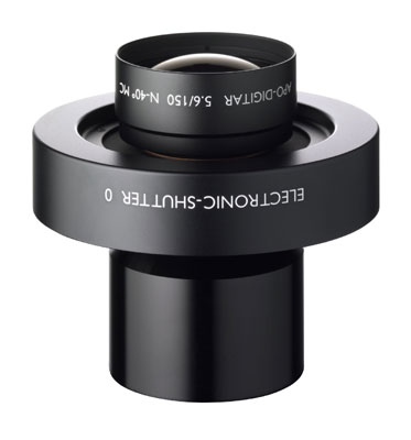 Schneider 150mm - f5.6 APO Digitar N lens (Copal 0)