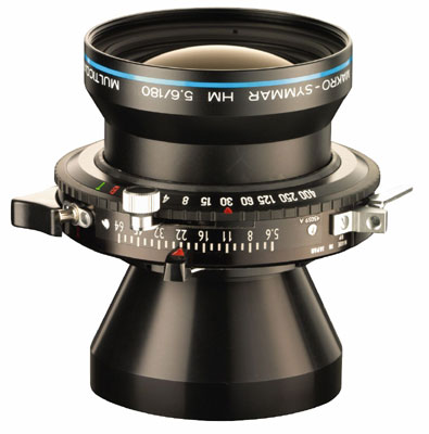 Schneider 180mm - f5.6 Macro Symmar HM lens