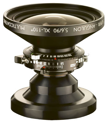Schneider 90mm - f5.6 Super Angulon XL lens