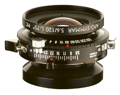 Schneider 120mm - f5.6 APO Symmar L lens